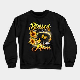 Blessed To Be Called Mom Sunflower Lovers Grandma Crewneck Sweatshirt